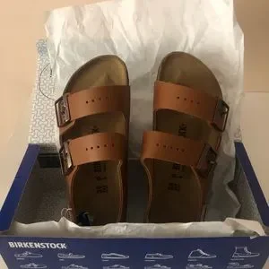BIRKENSTOCK Milano Leather ginger brown Sandal. Size: 11, 12, 44, 45 Birkenstock | Shoes | Birkenstock Milano Leather Ginger  main image 4